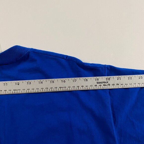 Vintage Roger Clemens Toronto Blue Jays T Shirt Men's XL Pro Player Blue Cotton - Picture 9 of 9